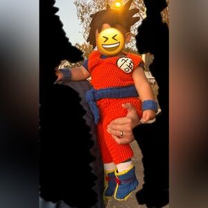 Goku costume 12-18 months